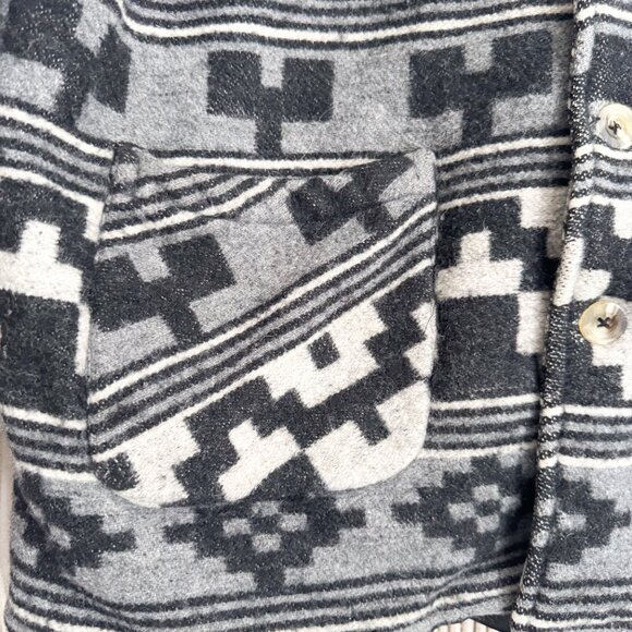 Vintage Navajo Aztec Wool Blend Jacket by DiaBlue Fashions – Size Medium - Picture 5 of 11
